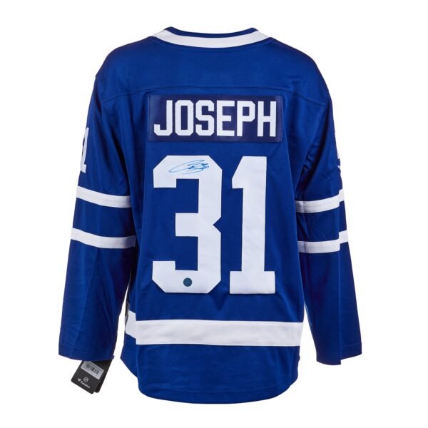 Curtis Joseph Autographed Toronto Maple Leafs Blue Fanatics Breakaway Jersey