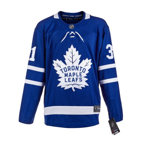 Curtis Joseph Autographed Toronto Maple Leafs Blue Fanatics Breakaway Jersey