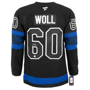 Joseph Woll Autographed Toronto Maple Leafs Drew House Fanatics Premium Jersey