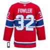 Jacob Fowler Autographed Montreal Canadiens Fanatics Premium Jersey
