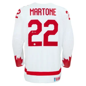 MARP-CAN-14D-0001 Porter Martone Autographed Team Canada Heritage Nike Jersey