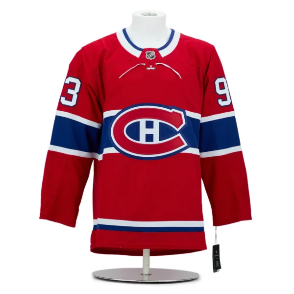 Ivan Demidov Autographed Montreal Canadiens Fanatics Premium Jersey with '1st NHL Goal 14-04-25' Inscription #'d /93