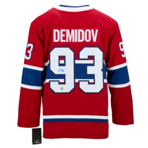 Ivan Demidov Autographed Montreal Canadiens Fanatics Breakaway Jersey