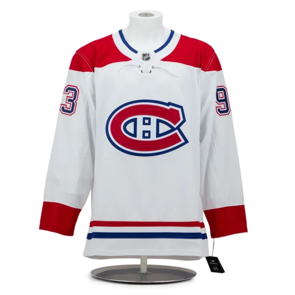 Ivan Demidov Autographed Montreal Canadiens Profile Pop Art Jersey #'d /25