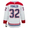Jacob Fowler Autographed Montreal Canadiens Fanatics Premium Jersey