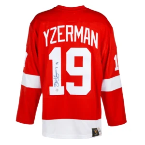 Steve Yzerman Autographed Detroit Red Wings Fanatics Breakaway Jersey