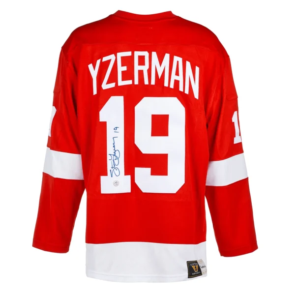 Steve Yzerman Autographed Detroit Red Wings Fanatics Breakaway Jersey