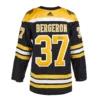 Patrice Bergeron Autographed Boston Bruins Adidas Adizero Jersey