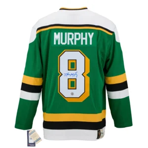 MURL-MIN-01BT-001 Larry Murphy Autographed Minnesota North Stars Fanatics Breakaway Throwback Jersey