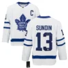 Mats Sundin Autographed Toronto Maple Leafs Fanatics Breakaway Jersey with 'Go Leafs Go' Inscription
